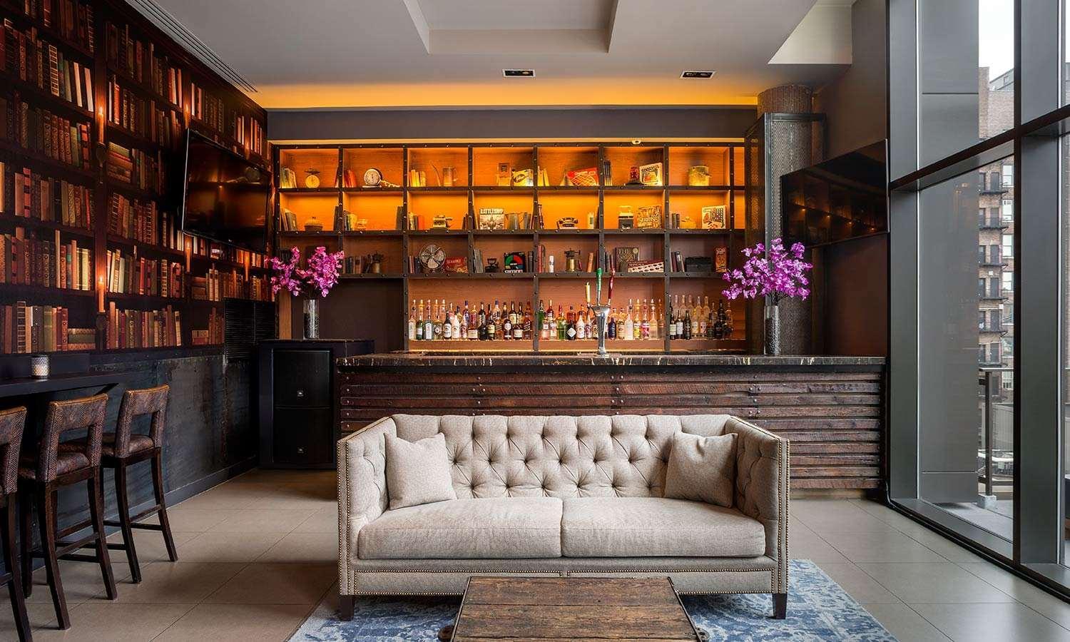 Hotel Royalton Park Avenue New York Esterno foto The Library at The Hari