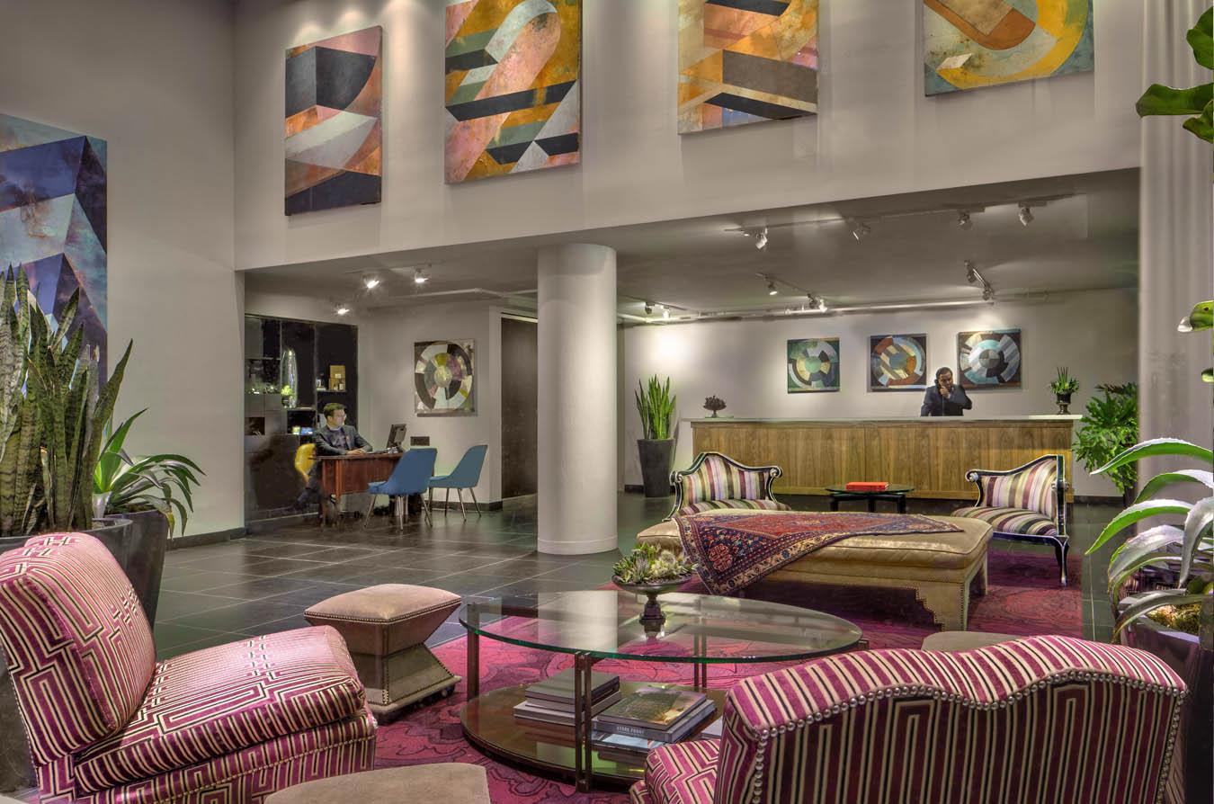 Hotel Royalton Park Avenue New York Esterno foto Lobby